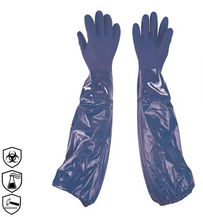 Gant PVC de protection chimique Delta Plus