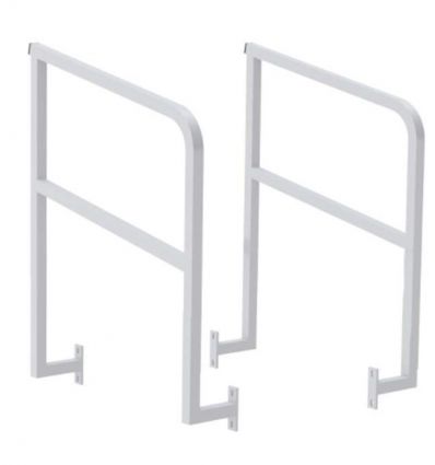 Garde-corps pour gradins en aluminium