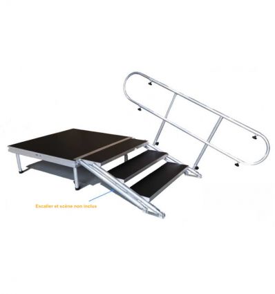 Garde-corps pour escalier Quick Lock