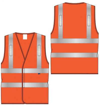 Gilet Haute visibilité avec Led