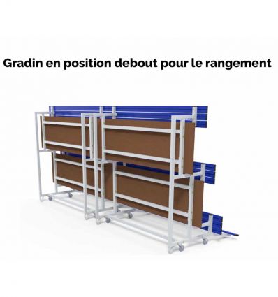 Gradins amovibles aluminium