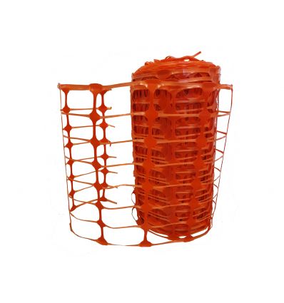 Grillage avertisseur rouge