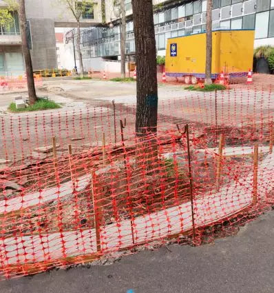 Grillage Chantier Orange Renforcé