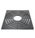 Grille d'arbre en fonte carré normée PMR