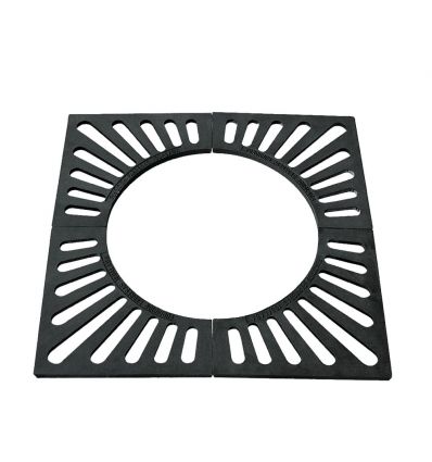 Grille d'arbre en fonte - Cuadrado