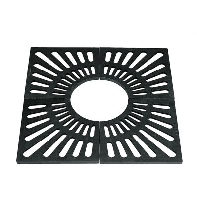 Grille d'arbre en fonte - Cuadrado