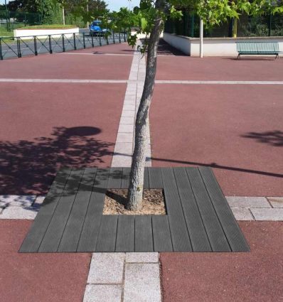Grille d'arbre en Plastique recyclé