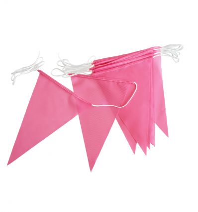 Guirlande Octobre Rose en Tissu