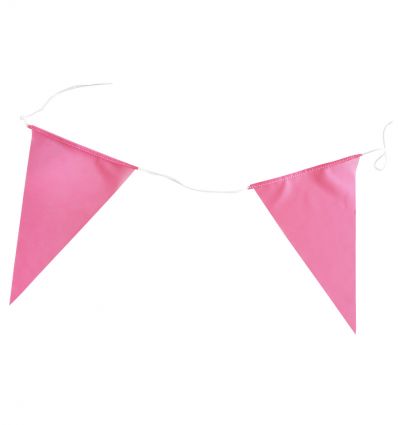 Guirlande Octobre Rose en Tissu