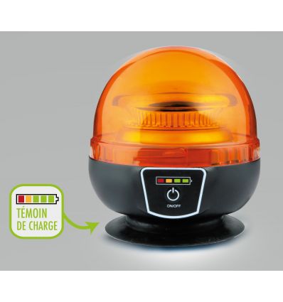 Gyrophare LED Magnétique sans fil