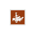 H12 - Panneau de signalisation touristique et culturelle