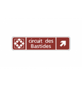 H22 - Panneau de direction d'un d'itinéraire touristique