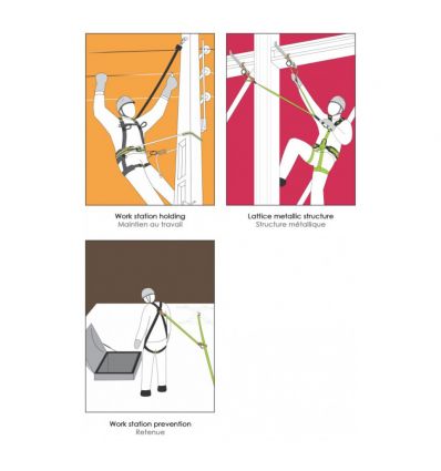 Harnais anti chute économique