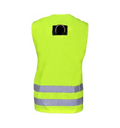 Harnais de sécurité avec gilet haute visibilité