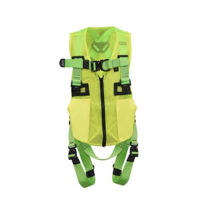 Harnais de sécurité avec gilet haute visibilité
