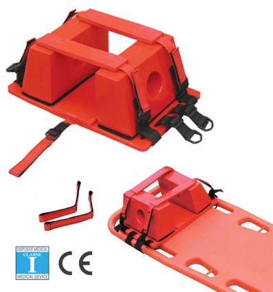 Immobilisateur de tête brancard