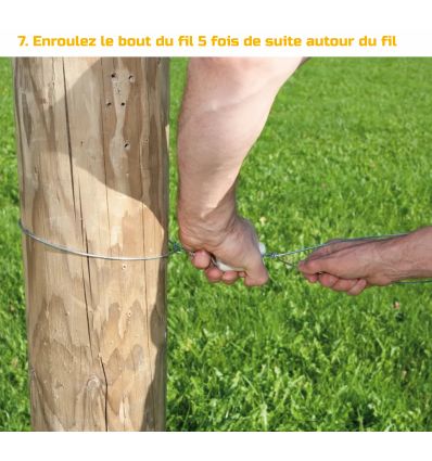 Isolateur en porcelaine pour début de ligne