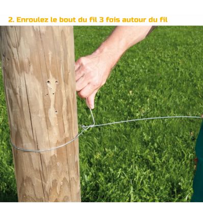 Isolateur en porcelaine pour début de ligne