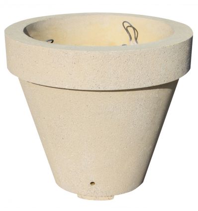 Jardinière en béton Vase