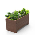 Jardinière en plastique recyclé