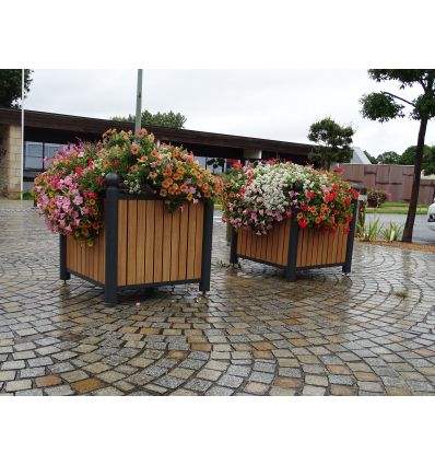 Jardinière Urbaine Carrée Stratifiée