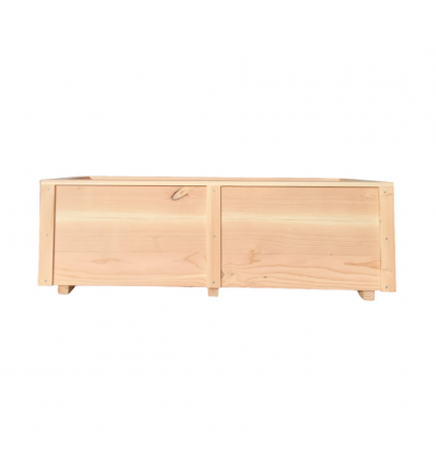 Jardinière urbaine rectangulaire en bois