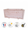 Jardinière urbaine rectangulaire en bois