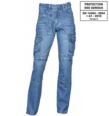 Jean de travail Multipoches Homme