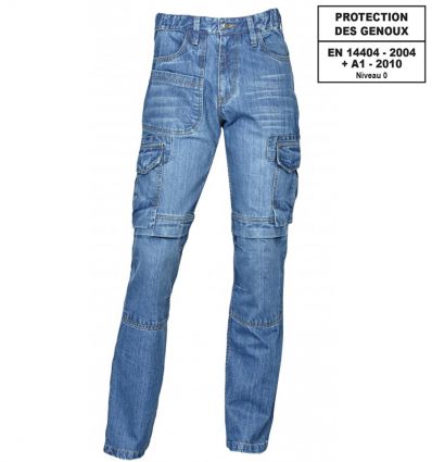 Jean de travail Multipoches Homme