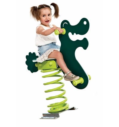 Jeux sur ressort animaux extérieur 3 à 7 ans