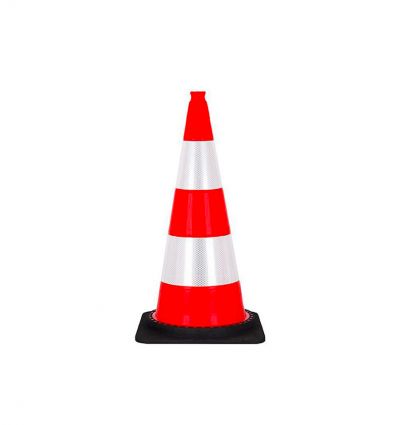 Cône de signalisation autoroute lesté 75 cm K5a