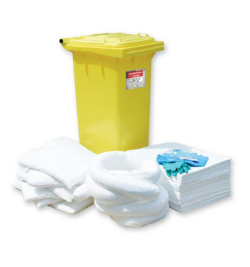 Kit d'intervention absorbant - conteneur mobile