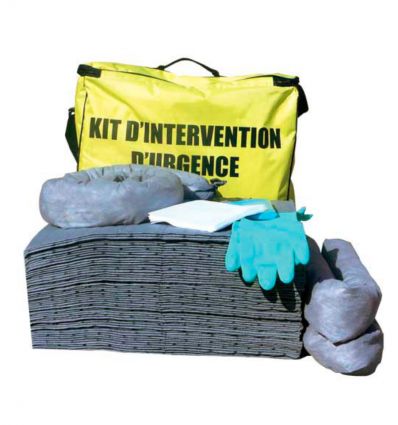 Kit anti déversement produit chimique