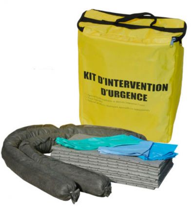 Kit anti déversement produit chimique