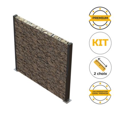 Kit clôture gabion Crapal