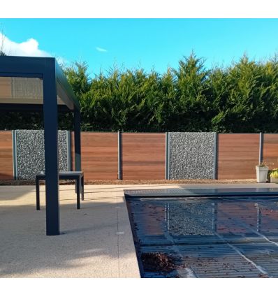 Kit clôture gabion Crapal