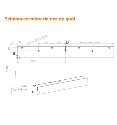 Kit complet à poser - Pont de Chargement Fixe 5000 kg