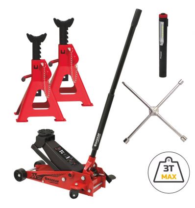 Kit cric chandelle 3T professionnel