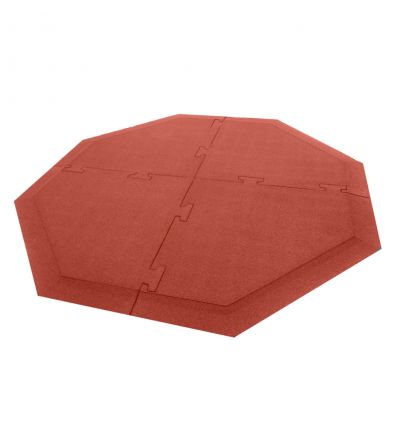 Kit dalle amortissante pour jeux sur ressort