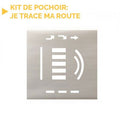 Kit de pochoir : je trace ma route pour enfant
