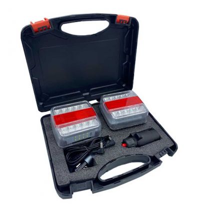 Kit de signalisation remorque sans fil magnétique