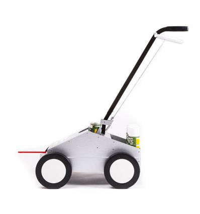 Kit traceur de ligne et peintures aérosol terrain de sport