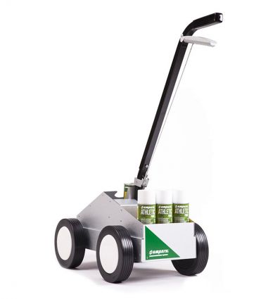 Kit traceur de ligne et peintures aérosol terrain de sport