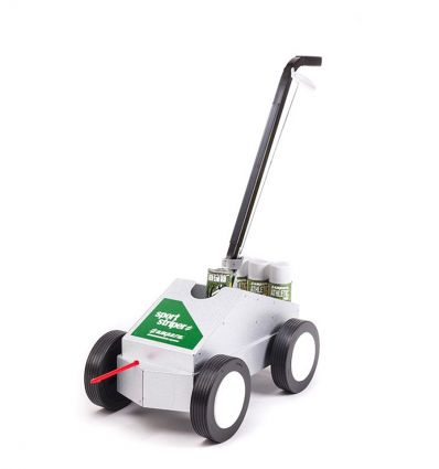 Kit traceur de ligne et peintures aérosol terrain de sport