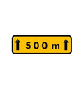 KM2 - Panonceau temporaire d'Étendue