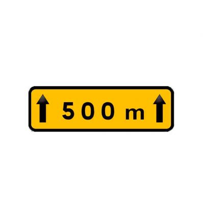 KM2 - Panonceau temporaire d'Étendue