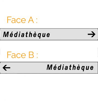 Lame en aluminium pour bimât directionnel