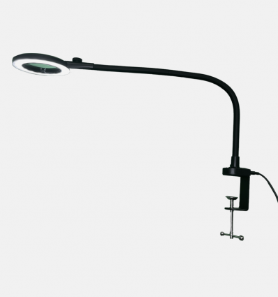 Lampe loupe industrielle bras flexible