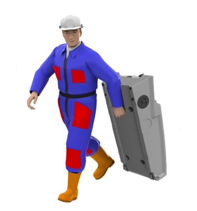Lave mains autonome de chantier