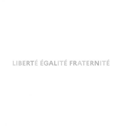 Lettres de façades officielles - Devise française
